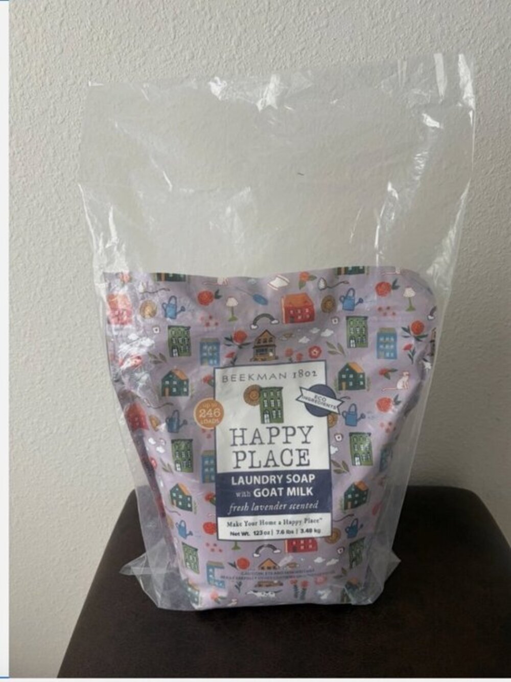 Beekman 1802 Happy Place 246-Load Laundry Soap 123 oz Fresh Lavender Sealed